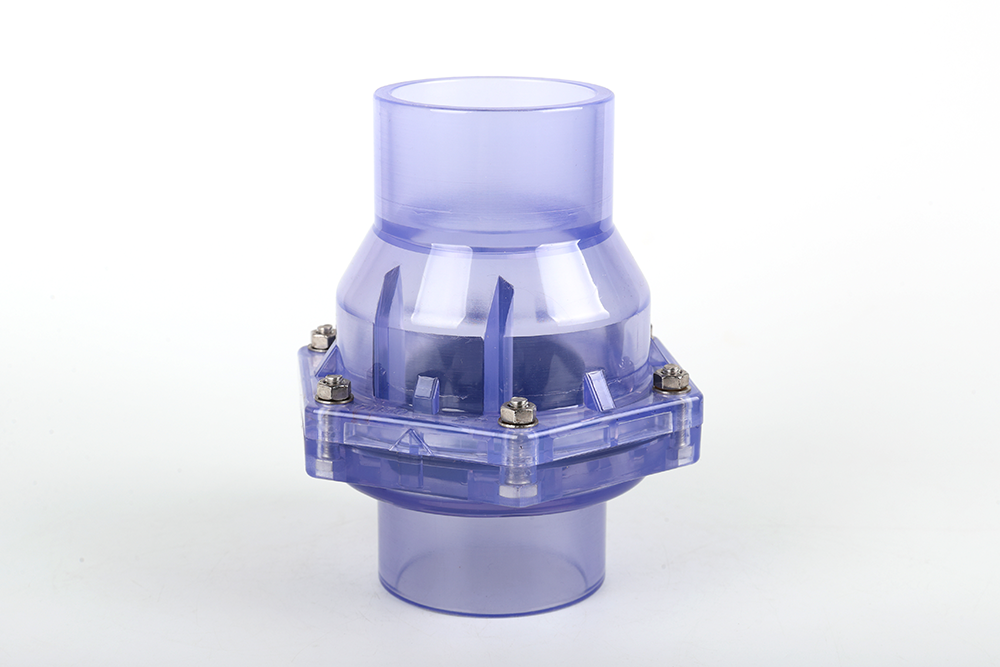 裕华透明翻板式止回阀